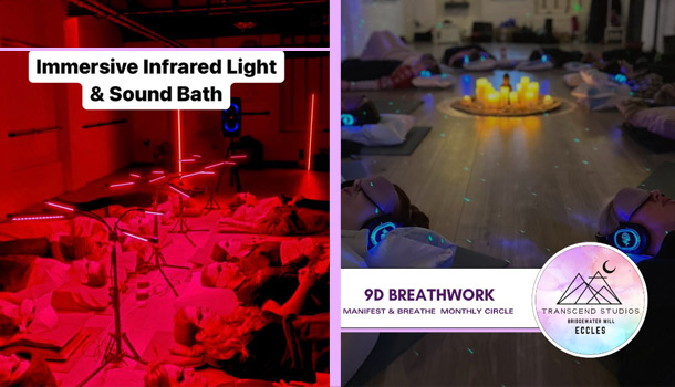 Infrared Light & 9D Breathwork Manchester